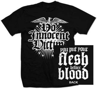 New Music No Innocent Victim  Flesh Before Blood  T Shirt 2XL