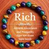 Natural Stone Halo Quartz Bracelet 8mm Bead Bracelet  Crystal Jewelry