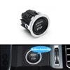 Original Black Car Start Stop Engine Button Ignition Switch Cover For Landrover Range Rover Sport EVOQUE Discovery LR094038