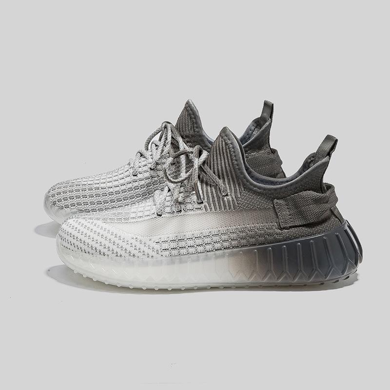 ins Korean version of popcorn fly-woven women's shoes spring new breathable sports shoes breathable couple coconut shoes women 355