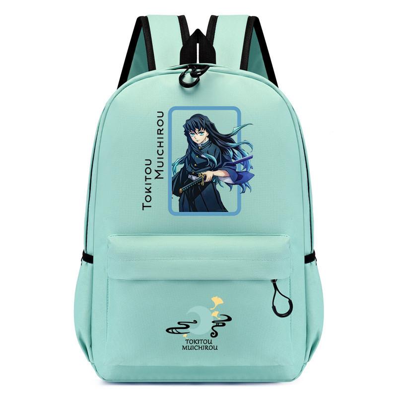 Fashion Demon Slayer Backpack Student School Waterproof Small Bag