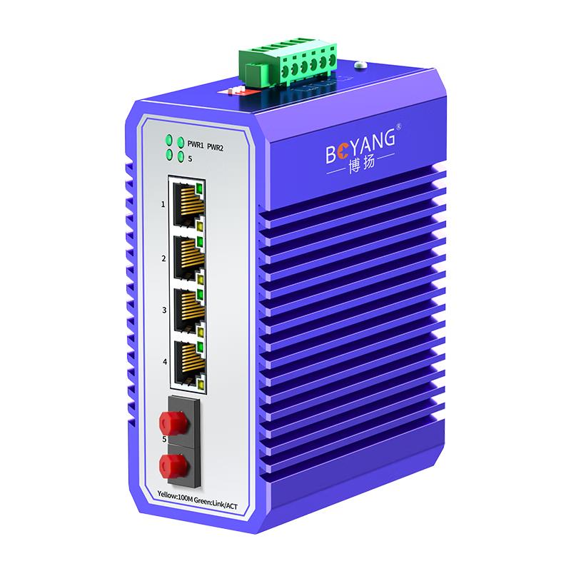 Boyang Industrial Gigabit Fiber Optic Transceivers/Converters