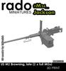 Rad Miniatures US Tank Destroyer Browning Caliber Machine Gun Set Plastic Model Parts RDM35S85 1/35 .50 (2 Pieces) (Tank)