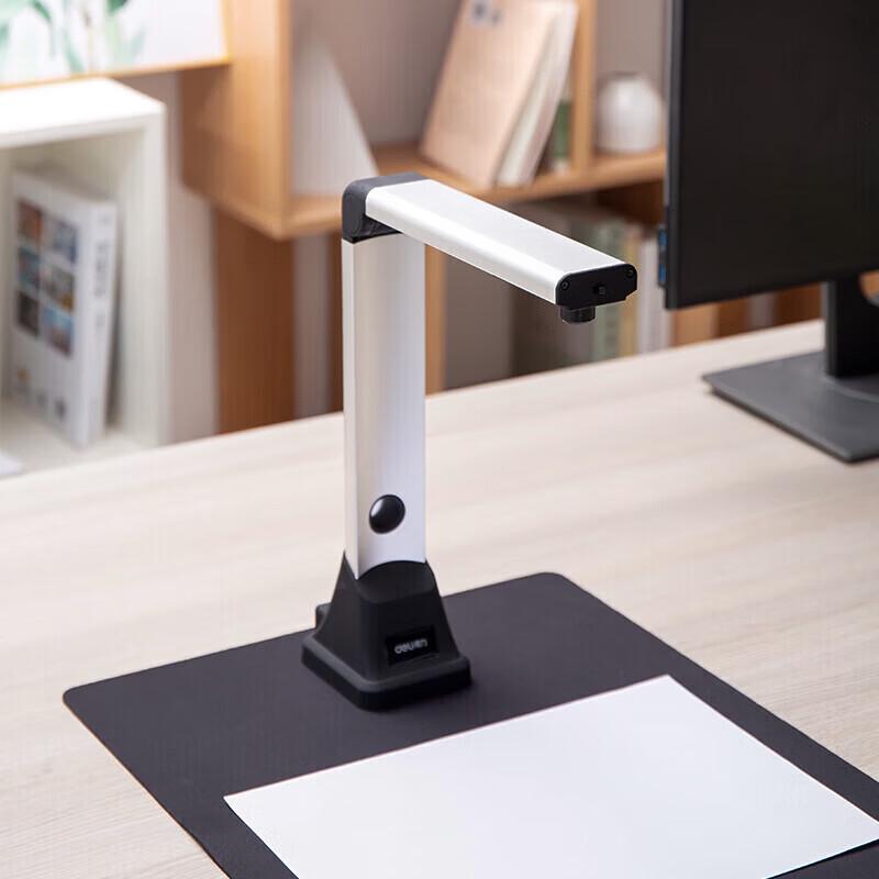 Deli 10MP A4 Document Scanner with Soft Pad CN Plug (adapter Included)