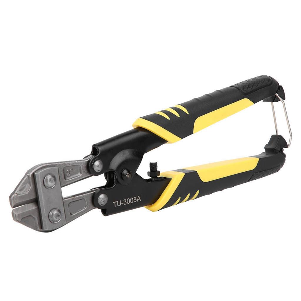 Bolts Cutter Ergonomic Hand Tool NonSlip Handle Mini HeavyDuty Chrome Vanadium Steel 8Inch