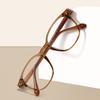 -0.5 -0.75 To -6.0  Square Customize Prescription Eyeglasses Women Men Anti-Reflective Student Finished Glasses Nearsighted
