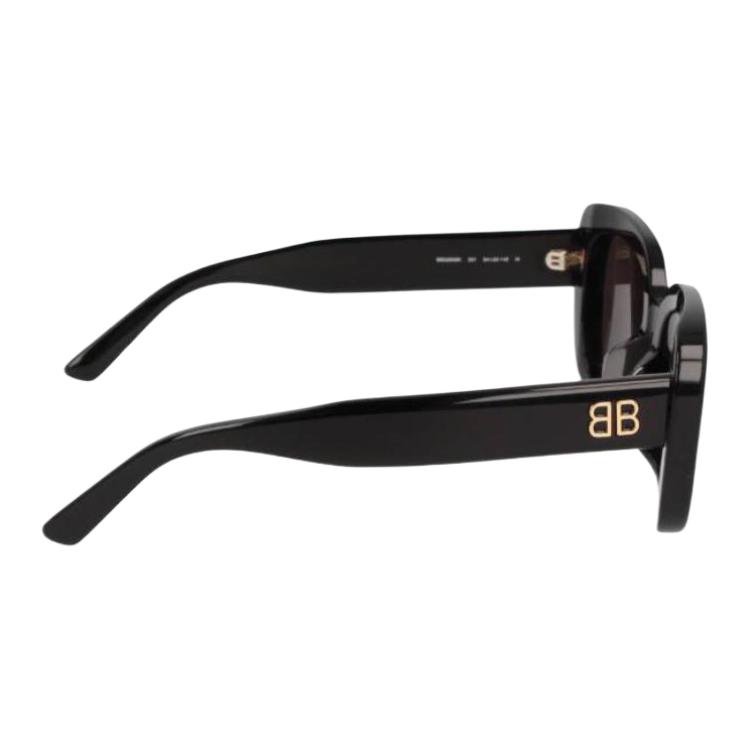 Balenciaga Square Sunglasses Women Sunglasses Black BB0295SK001