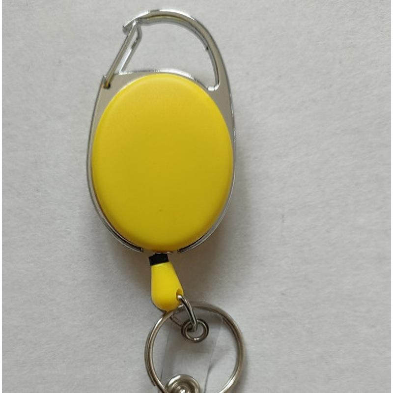 Retractable Badge Reel with Card Holder Reel Clip Key Ring Retractable ID Card Holder Key Chain Holders for Office Name Tag