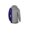 Jordan Logo Kontrast Kordelzug Lässiger Strick Hoodie Herren Tops Grau BQ0188-091