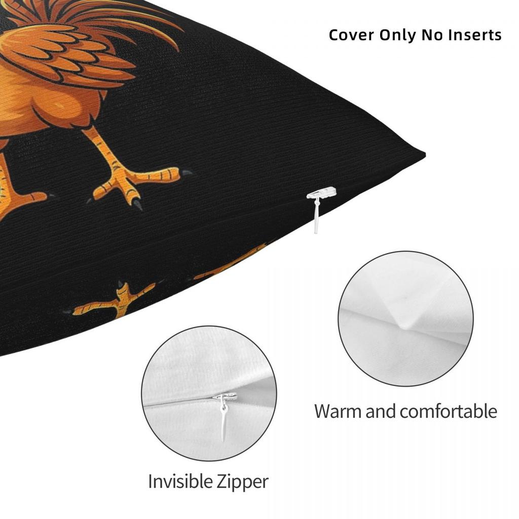 New Style Bed Funny F-Caw-F Chicken FCAWFDecoration Pillowcases Merch Pillow Covers Square Multiple Sizes