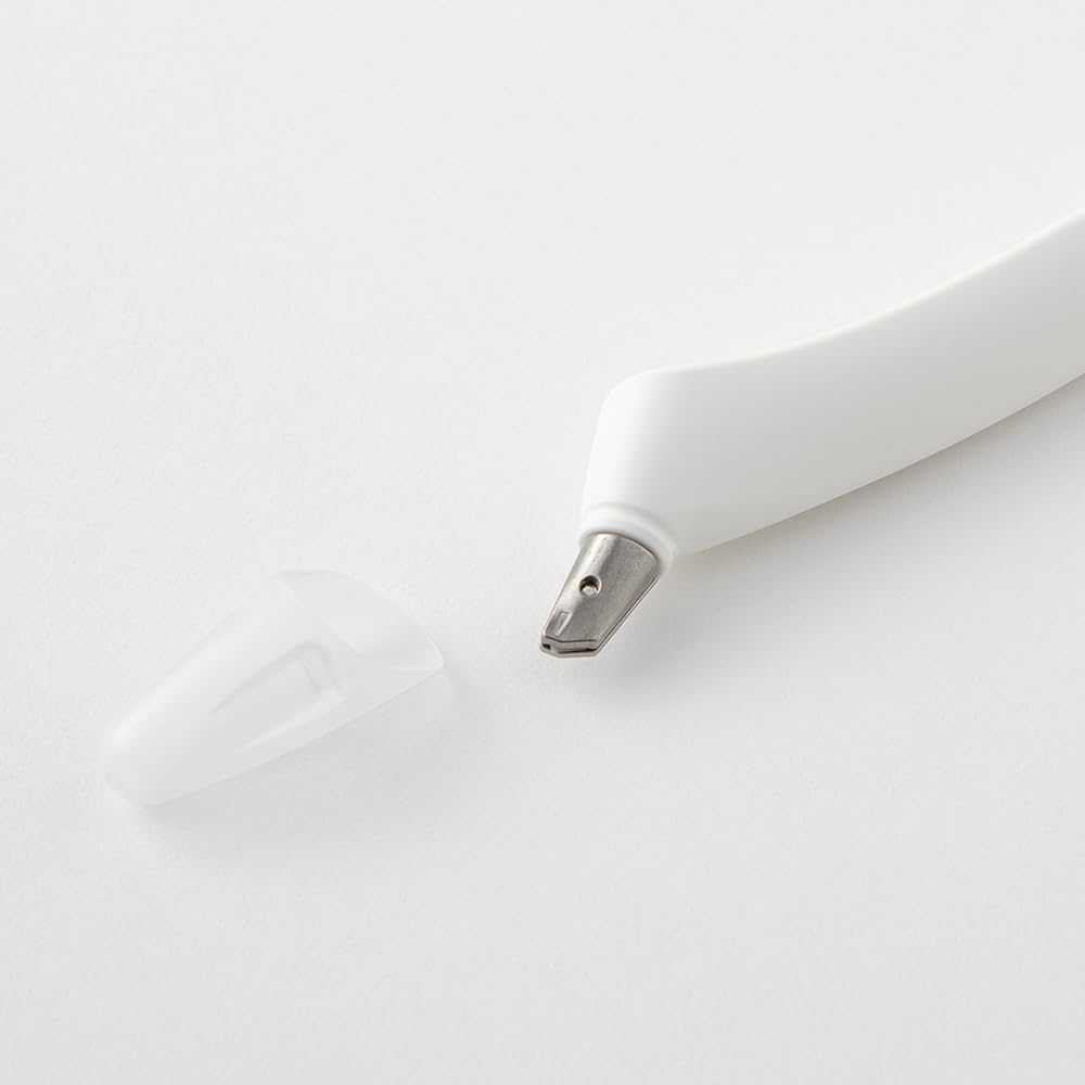 Midori 35555006 Single-Cut Cutter, White,