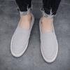 Fashion Man's Canvas Shoes Summer Lightweight Breathable Men Flats Shoes Loafers Lazy Linen Cloth Casual Walking Footwear Zapatos Hombre