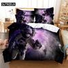 3D Digital Printing Fashion Design Astronaut Bedding Set, Queen Size Duvet Cover Sets