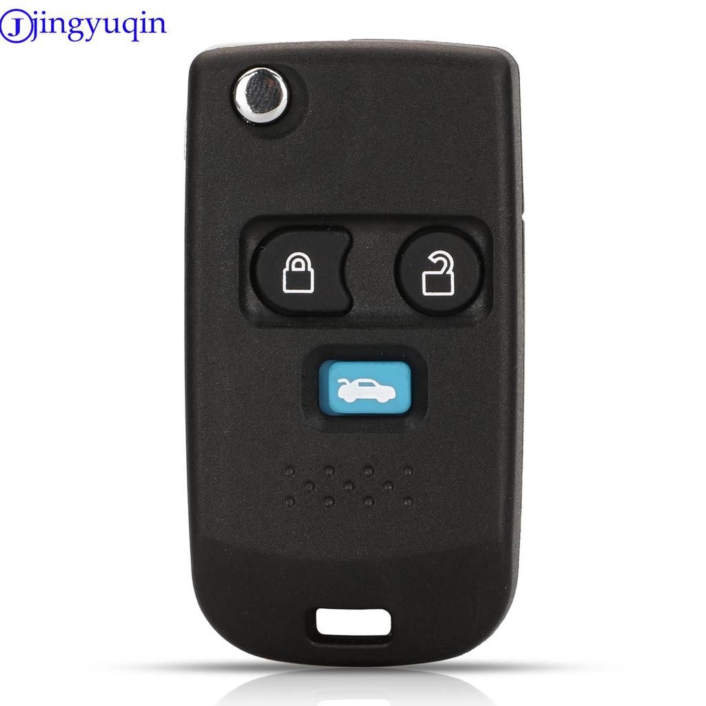 Jingyuqin Modified Remote Folding Flip Key Cover Case For Ford Crown Victoria Escape ExpeditionExplorer Sport FO21 Blade