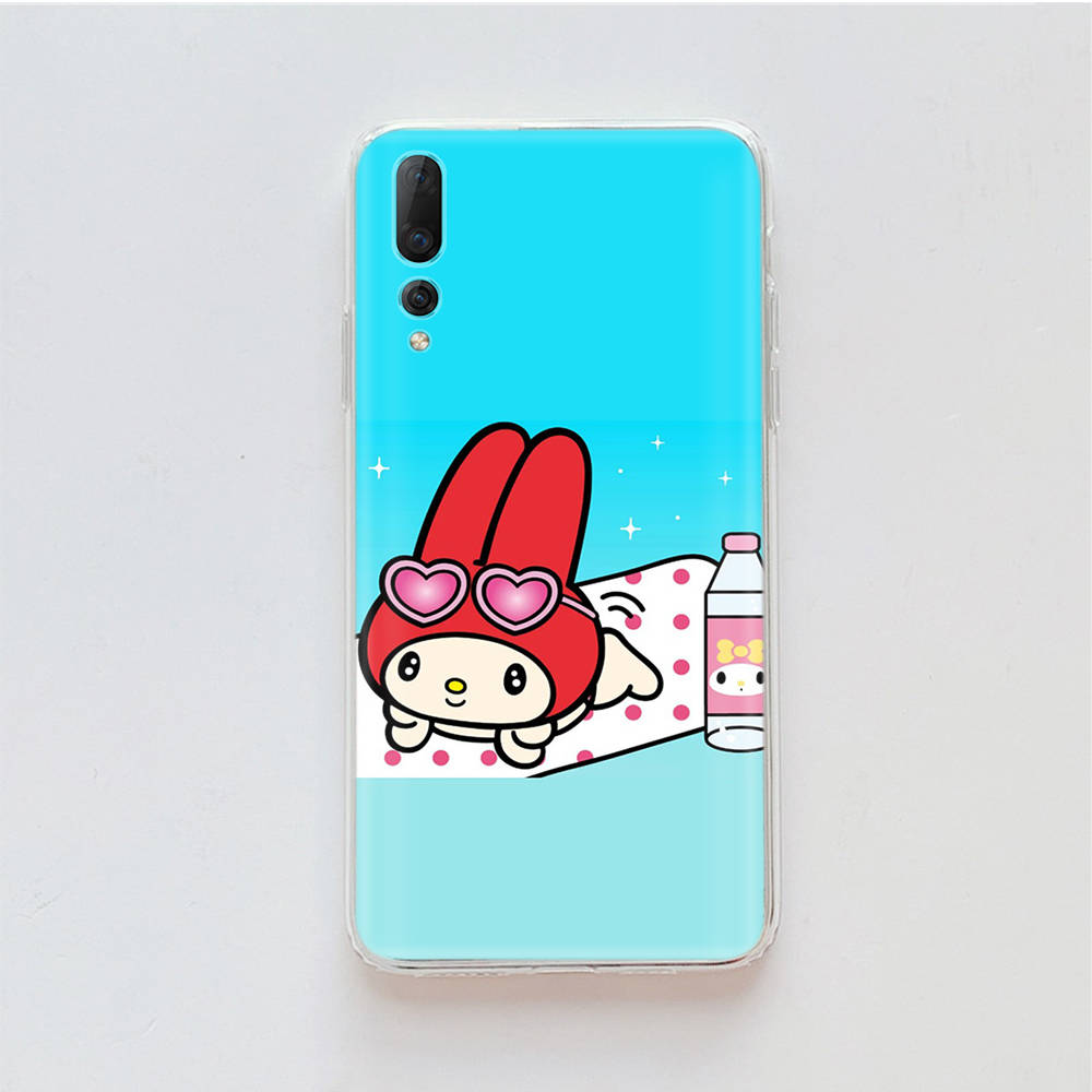 Transparente Hülle für Samsung A04 A14 A23 M33 M53 Realme 10 9 C35 C55 VIVO X80 Infinix Hot 30 Note 11 Tecno Spark 8P Pro L-13 Niedlich My Melody