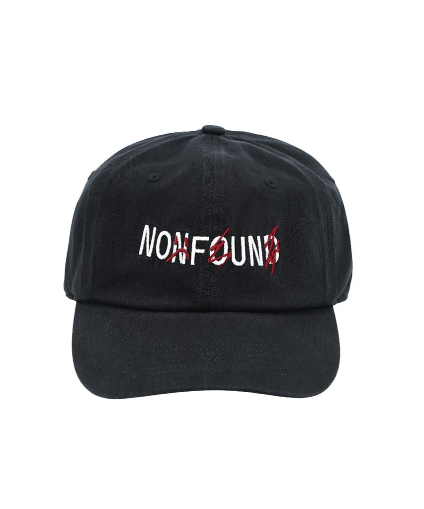 Nonpaundeu No Fun Ball Cap [Washed Black]