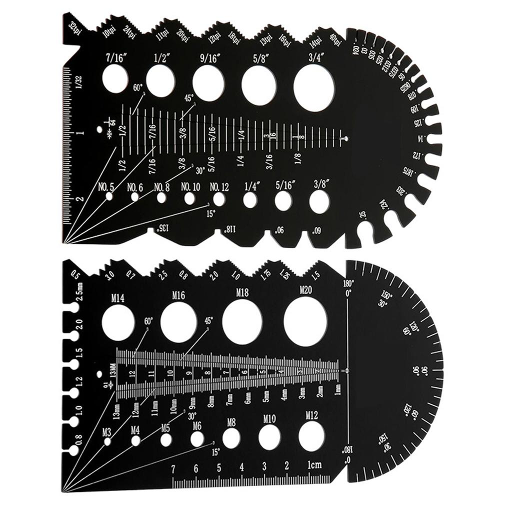 Bolt and Nut Identifiers Gauges Nut Bolt Size and Thread Identifiers Thread Pitches Gauges Standard Metric & Imperials