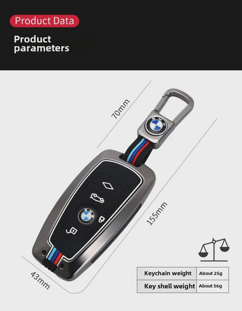 BMW kulcstartó készlet: Fém kagyló csattal 3-as sorozathoz, X5, 525, 320li, 7-es sorozathoz.