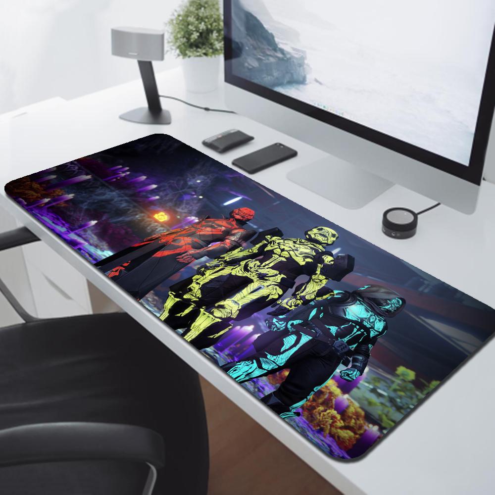 Destiny 2 Mouse Pad Cartoon Lockedge Large Gaming Pad Computer Gamer Keyboard Mouse Mat Desk Mousepad for PC Desk Pad