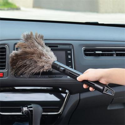 Feather Duster Retractable Household Cleaning Thickened Anti-static Car Removal Sweeper