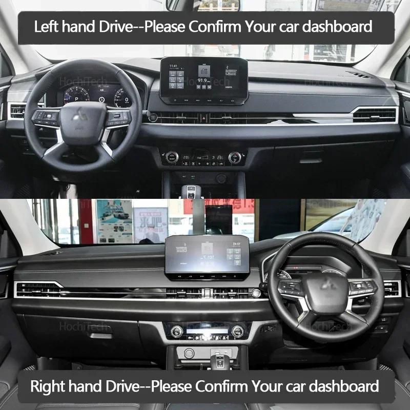 Anti-Slip Dashboard Cover Protective Pad Car Accessories Sunshade Carpet for Mitsubishi Outlander 2023