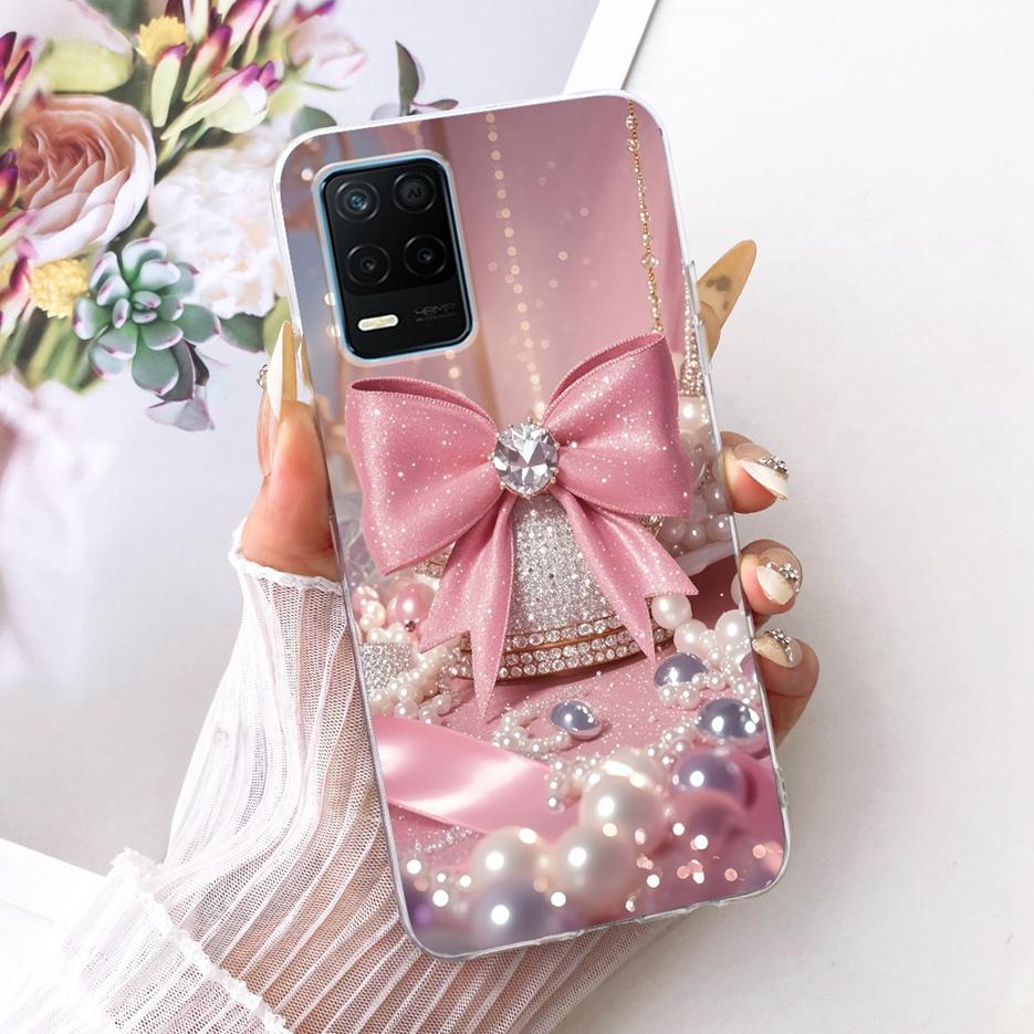 For Realme Narzo 30 5G Case RMX3242 Stylish Butterfly Painted Cover Soft Silicone Case For Realme Narzo 30 Pro Narzo30 5G Fundas