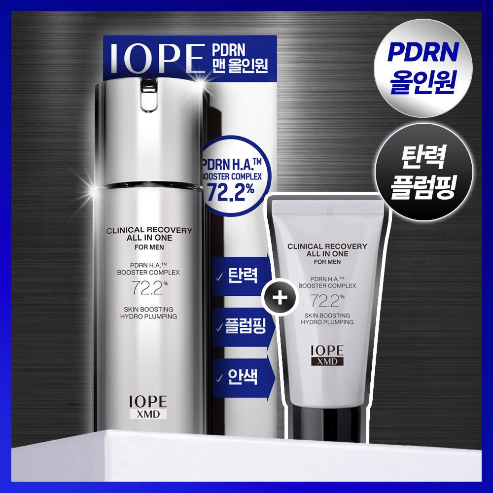 Iope [Мужской Pdrn] Iope Xmd Клиническое Восстановление Всё в Одном Для Мужчин План 120г +30г
