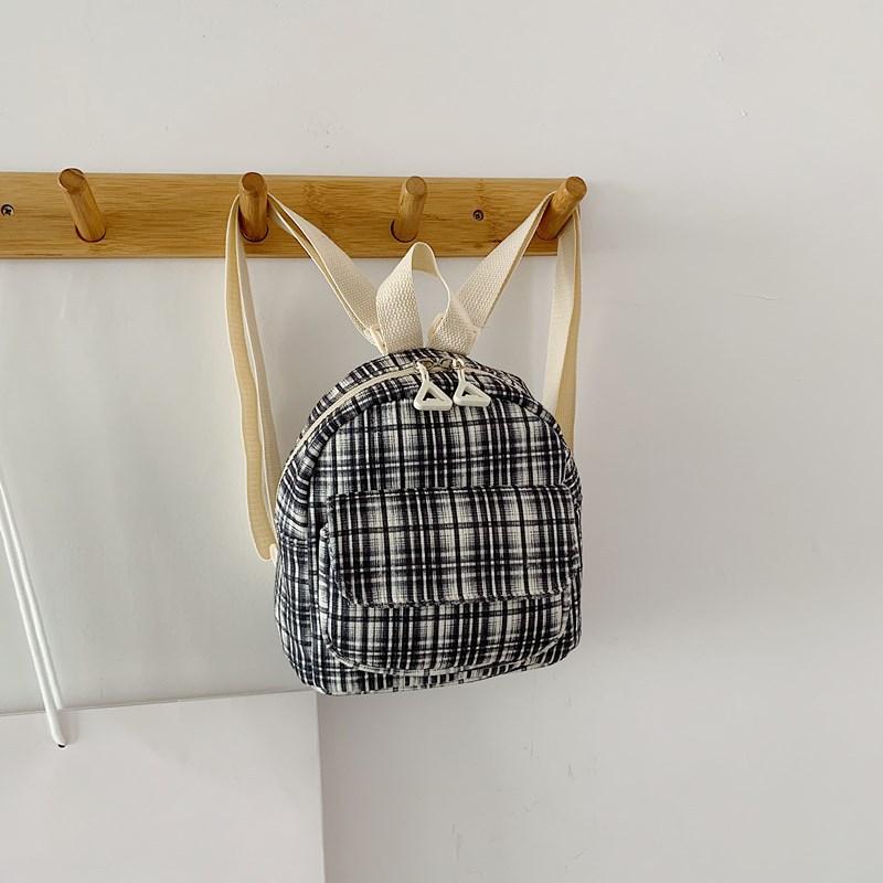 Little Fresh Student Stripe 2025 Trend Leisure Middle School Student High School Student Travel Backpack