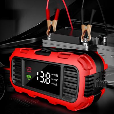 12V 2A Battery Trickle Charger Maintainer Digital Display Car Motorcycle Lead Acid Battery Charger for Motorcycle Batteries