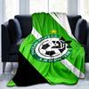 Maccabi Fußball Club Bedruckte Decken Weiche Flanelldecken für Sofa Bett Geschenke für Männer Frauen Picknickdecke Weihnachtsgeschenke