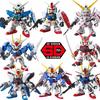 Bandai Original Sdcs Rx-78-2 Zaku Anime Action Figure Assembly Model Playthings Collectible Model Ornaments Gifts