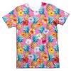 Mode 3D-bedrucktes Frucht-T-Shirt für Herren Gemüse-Grafik-T-Shirt Tops Damen Sommer Rundhals Kurzarm Street-T-Shirts