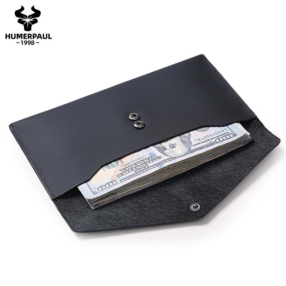 Humerpaul Ladies Thin Wallet Can Hold Multiple Large Banknotes Can Hold Mobile Phones Bank Cards Passport Books