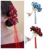 Bohemian Chinese Style Side Clip Fairy Thai Hair Fork Elegant Bride Hair Accessories  Bridesmaid