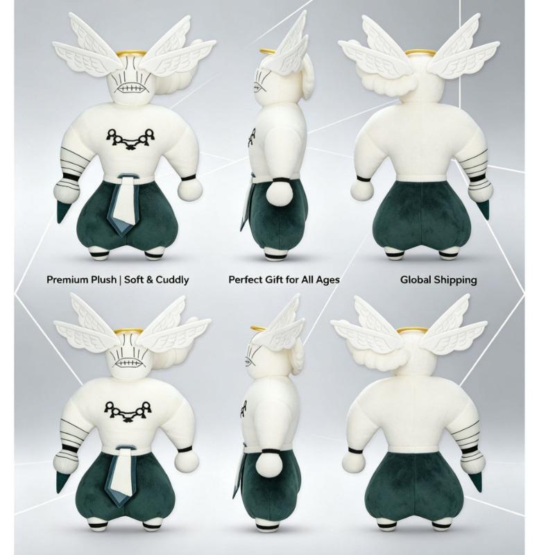 New Jujutsu Kaisen Judgeman Rika Makora Plush Doll Cartoon Peripheral Plush Toy Kawaii Home Ornament Collection Birthday Gift
