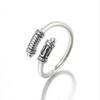 Ring Women's Simple Trend Star Electrocardiogram Love Ring Fashion Irregular Temperament Ins Accessories