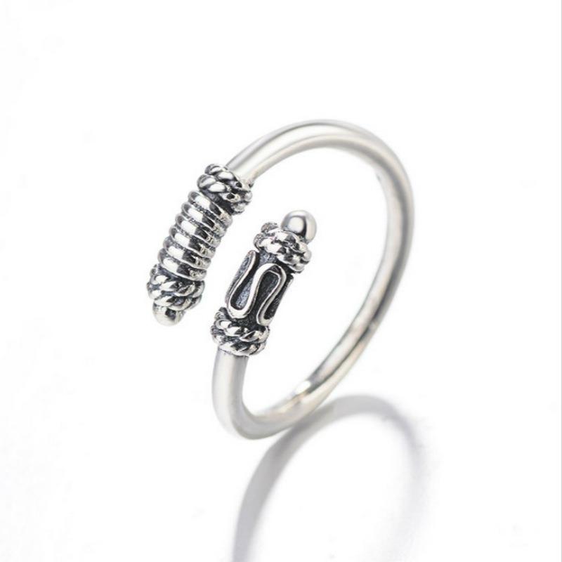 Ring Women's Simple Trend Star Electrocardiogram Love Ring Fashion Irregular Temperament Ins Accessories