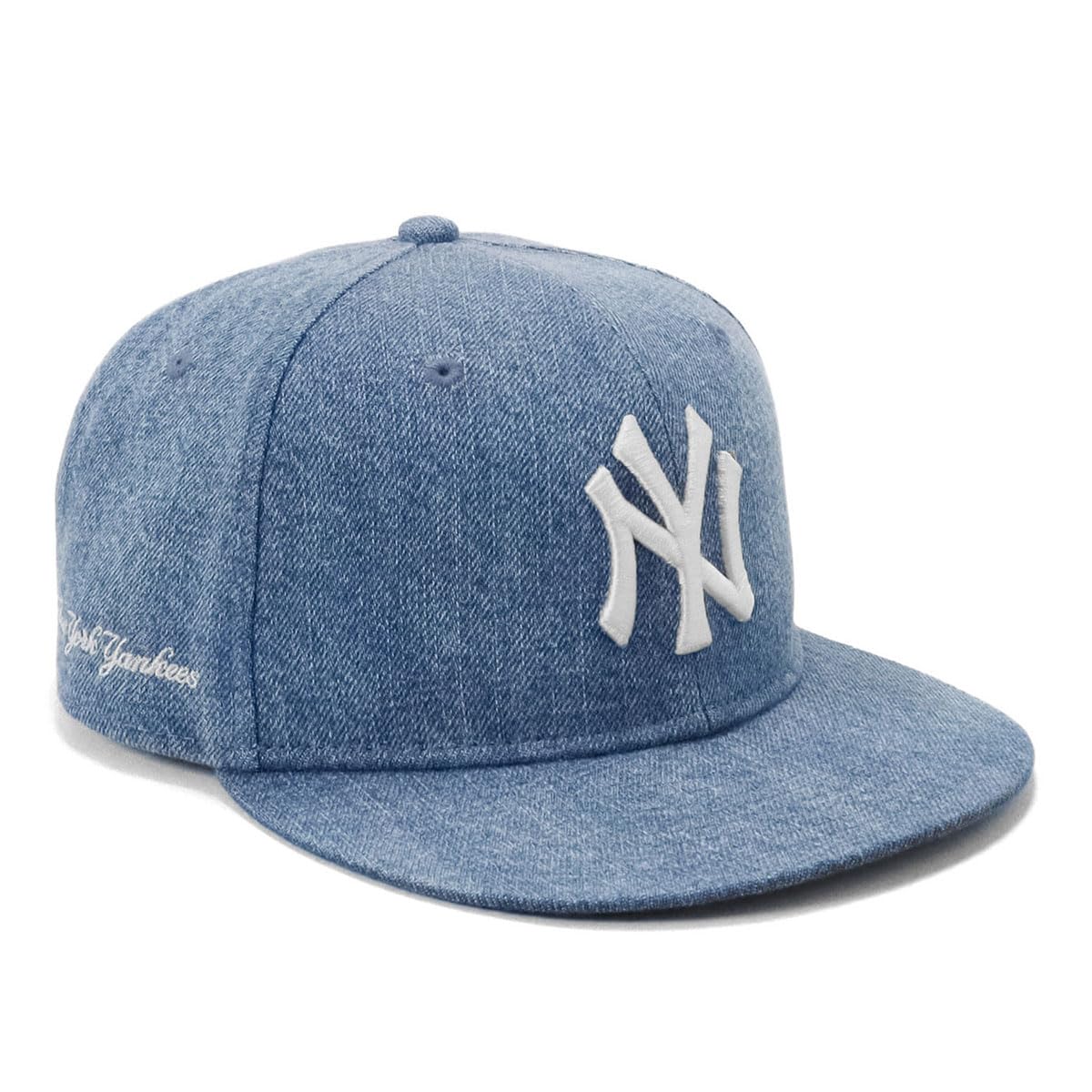

Детская кепка MLB Denim Yankees ONSPOTZ Special Order NY Washed Denim DENIM MLB NEW YORK YANKEES [New Era] YOUTH52-56 см