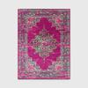 Retro Ethnic Home Carpet Purple Geometric Persian Living Room Bedroom Decorative Carpet Anti-slip Carpet Area Carpet
