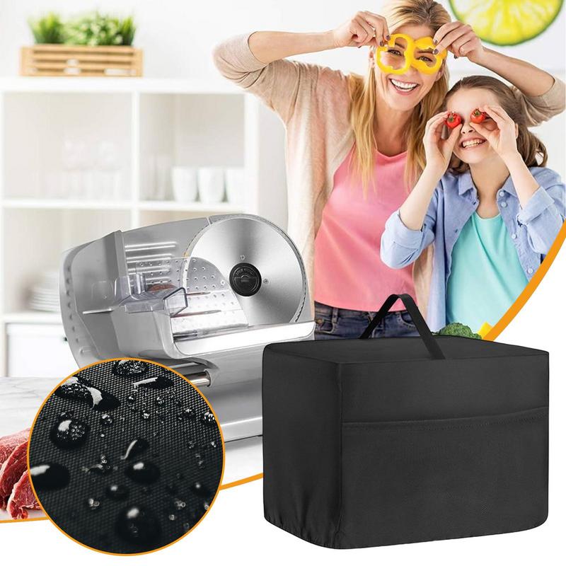 Meat Slicer Kitchen Cover Waterproof Dust Cover Dust-Proof Appliance Cover Splash-Proof Small Organizer Bag Kitchen Accessories United States