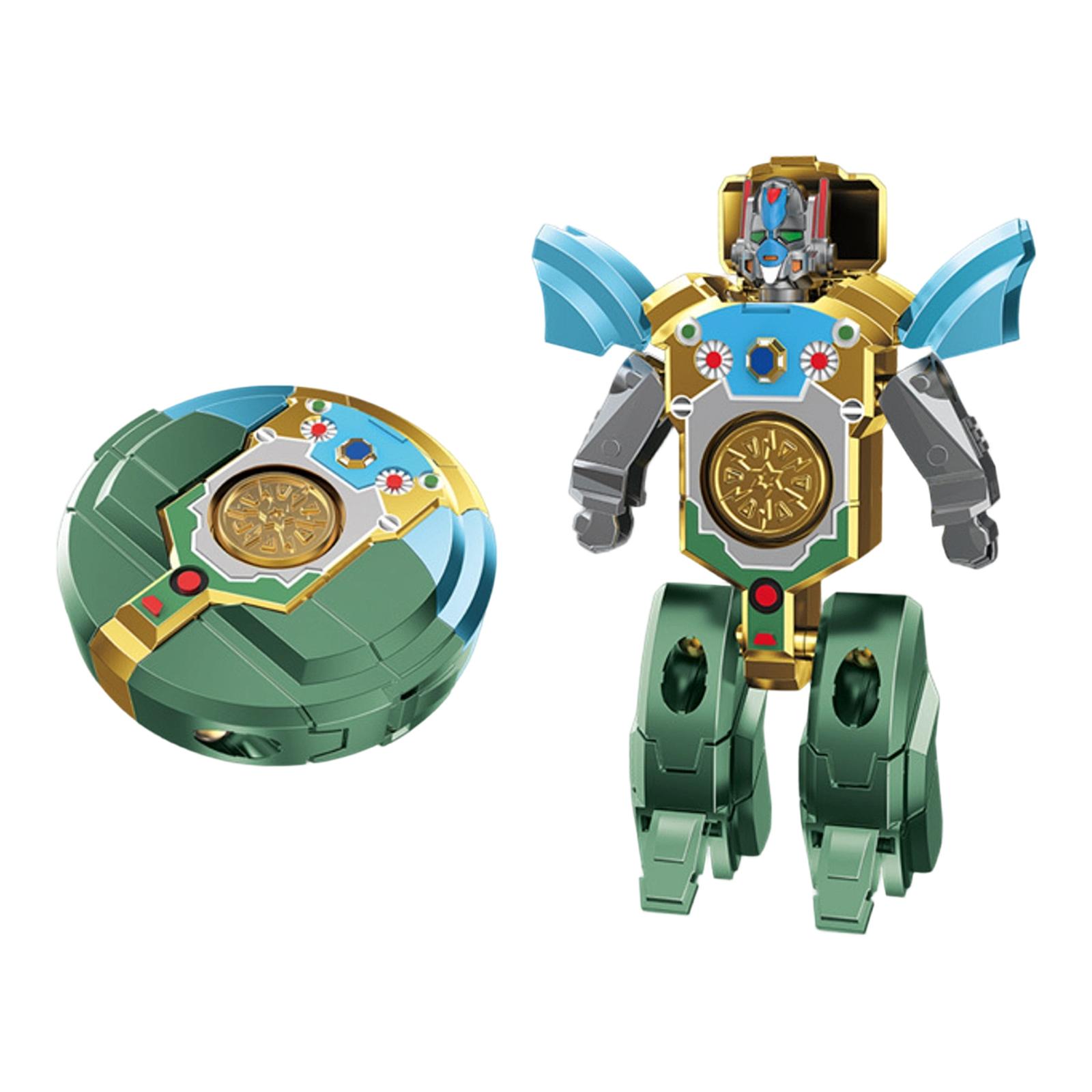 

Робот Дитяча іграшка, Механічна, що обертається та знімає стрес Маленька іграшка One Size армія зелений колір