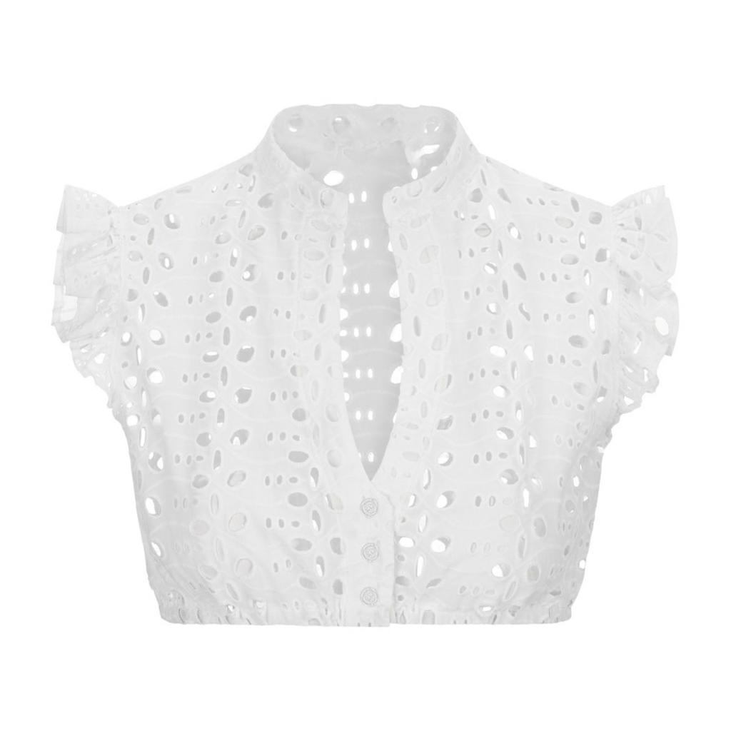 Ladies Elegant Classic Beer Festival Regular Bottoming Stitching Small Shirt Top