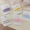 Women's Color Dot Oval Straight Pin Clip Pin Hair Clip