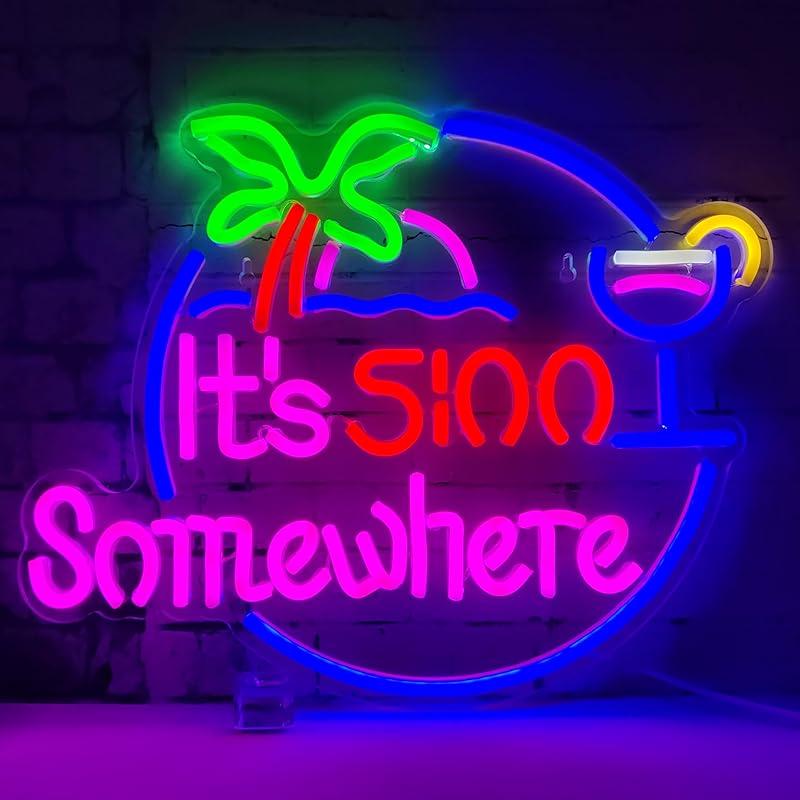 Crs Light Beer Neon Sign for Bar, Man Cave, Garage, Beer Neon LED Light for Home Bar Wall Decor, Art Decoration USB Powered With Switch, Sign,