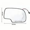 Auto parts for GMC Chevrolet Cadillac 2003 2004 2005 2006 2007 Rearview mirror mirror glass 88944391/88944392
