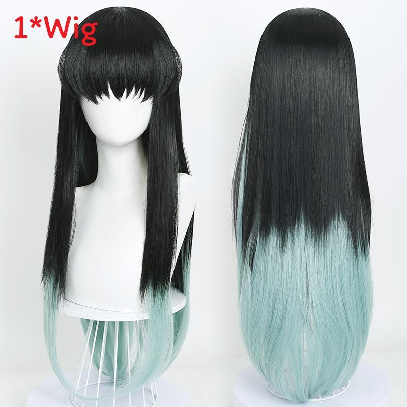 Demon Slayer Tokitou Muichirou Cosplay Wig Long Hair With Heatresistant Fibers For Women