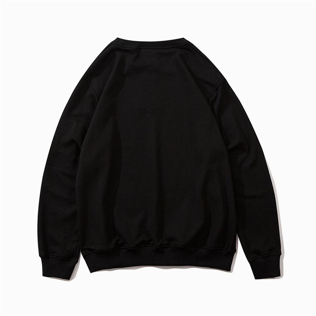 Veste Sweatshirt CP Lens Homme Coupe Ample Couleur Unie Col Rond - Marque Jeune Tendance Décontractée