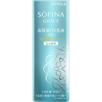 Kao Sofina Sofina Grace Emulsie UV de albire cu acțiune puternică, SPF50+, PA++++ Moist 30G (Cvasi-drog) Emulsie de dimineață și protecție solară Grace Sofina Appl