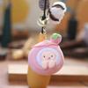 Chicken Pendant Cherry Plush Toy Keychain Stuffed Animal Accessory Teens For