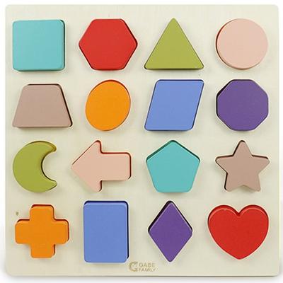 Gabe Family Talk Talk Shape Puzzle KS4109, Korean Popular Puzzles